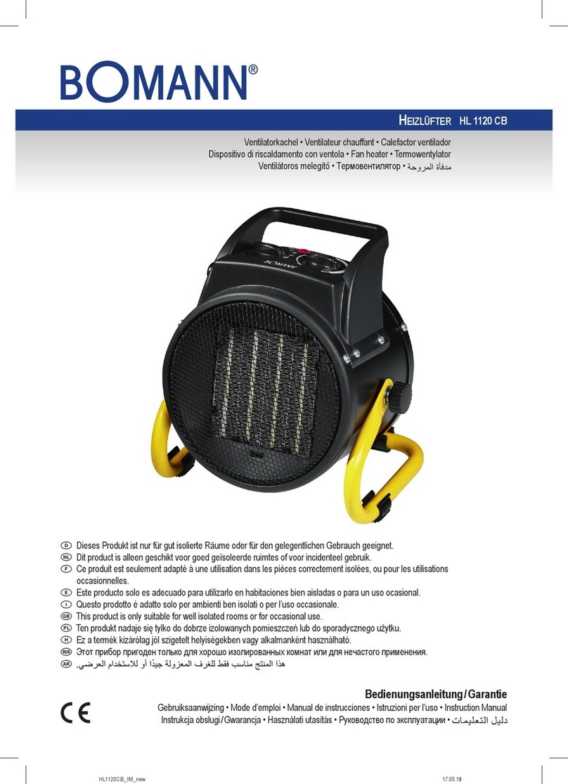 BOMANN HL 1120 CB instruction manual