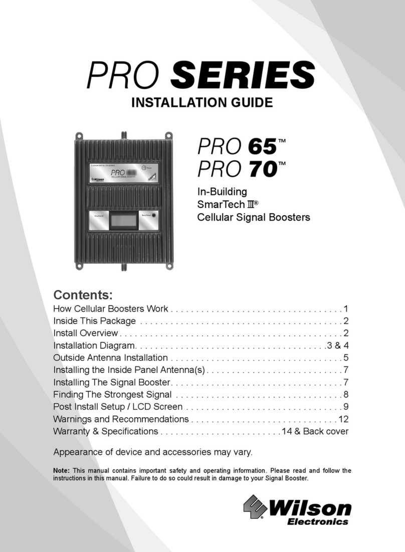 Wilson Electronics PRO Series installation guide