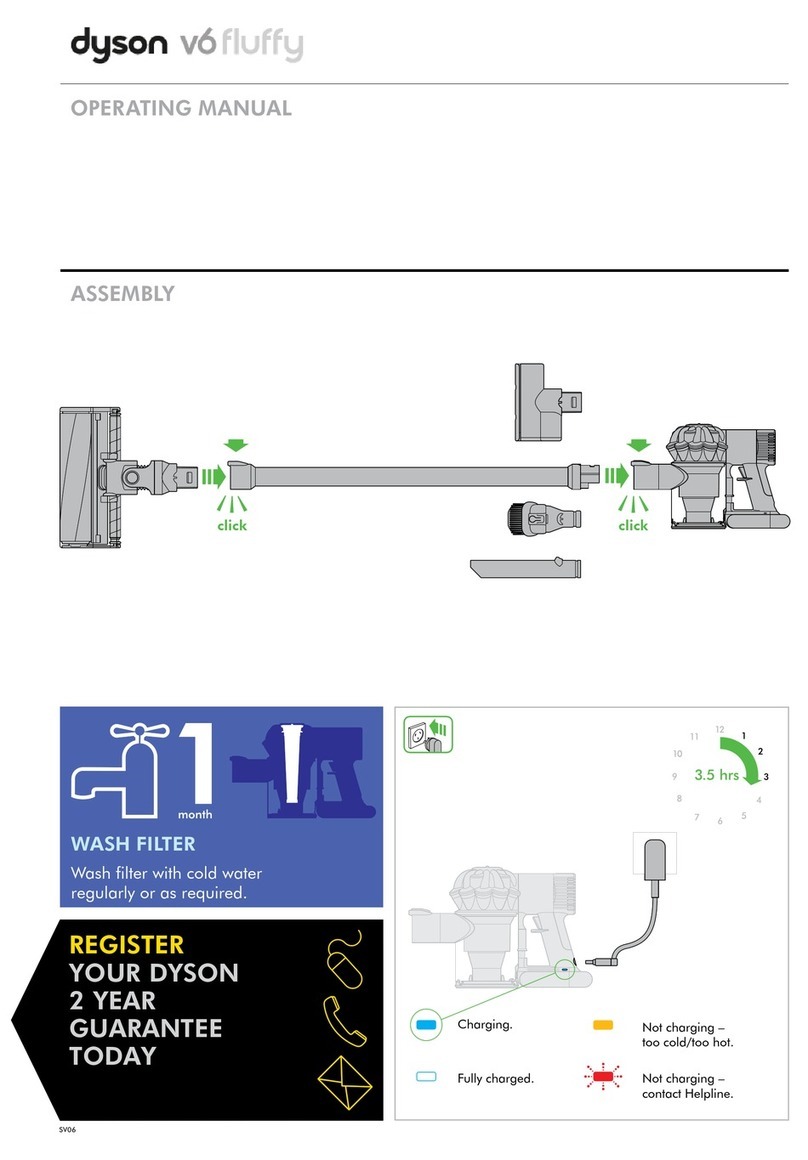 Dyson SV06 operating manual