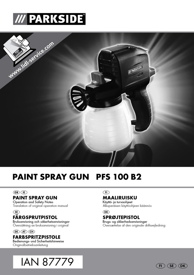 Parkside 87779 Operation and safety notes