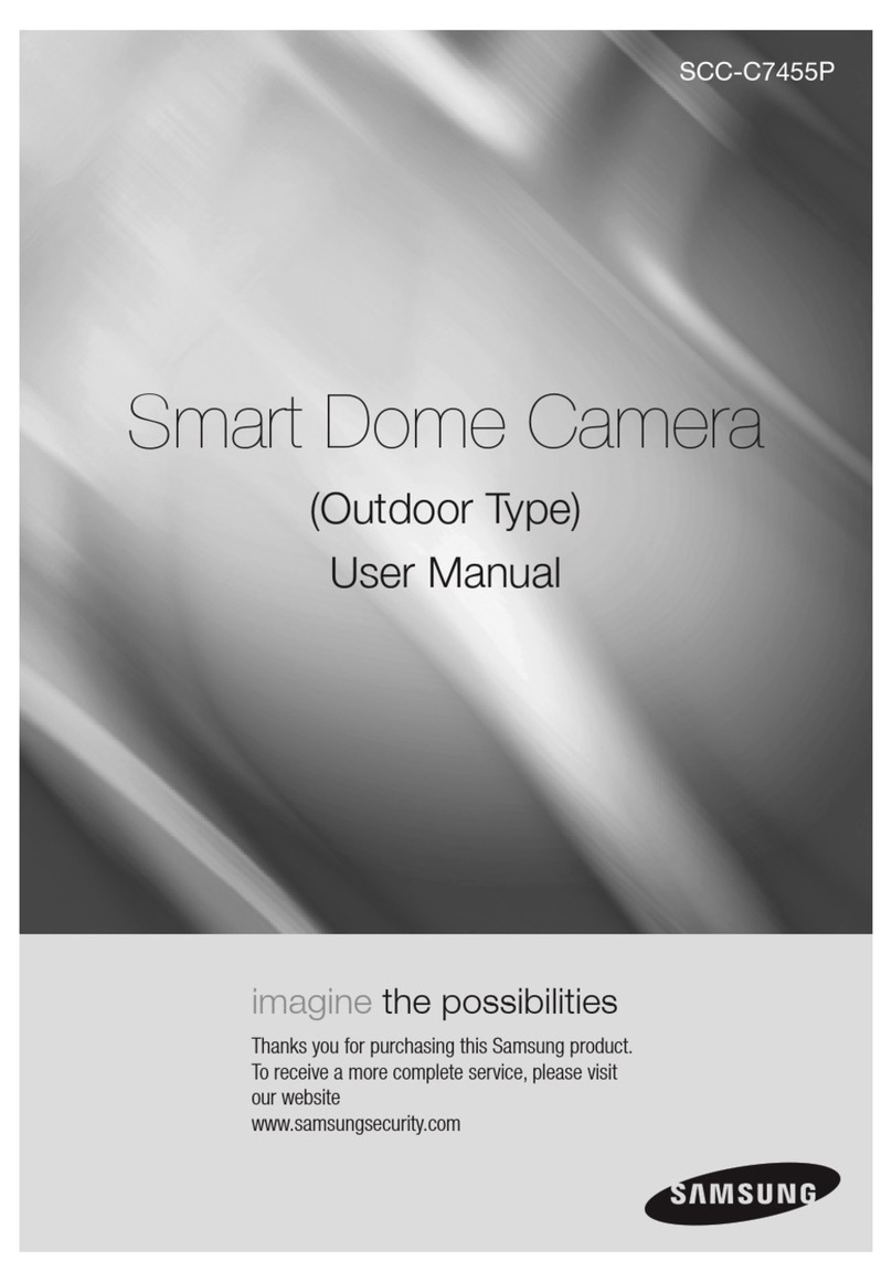 Samsung SCC-C7455P User manual