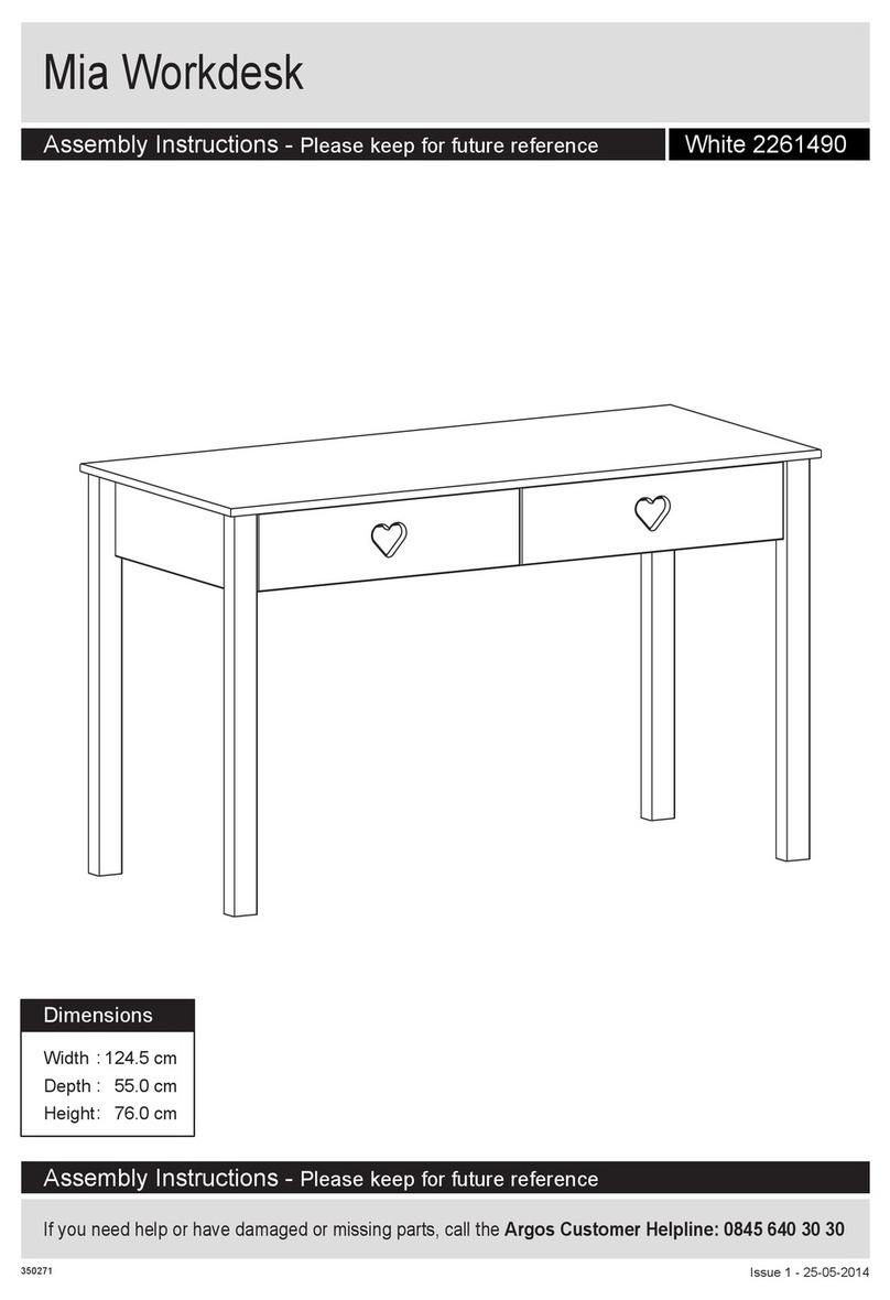 Argos Home Mia 2261490 User manual