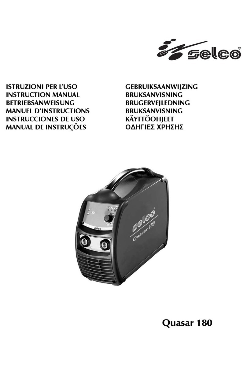 Sel Quasar 180 User manual
