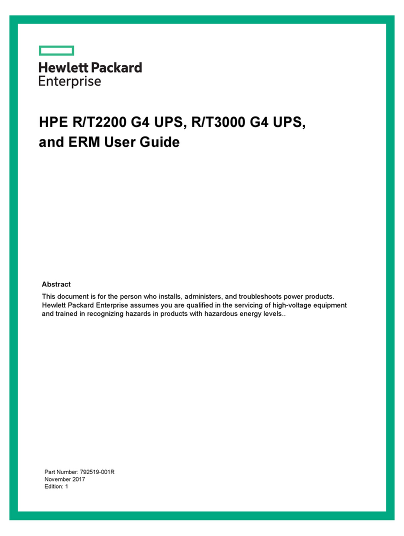 HPE R/T2200 G4 User manual