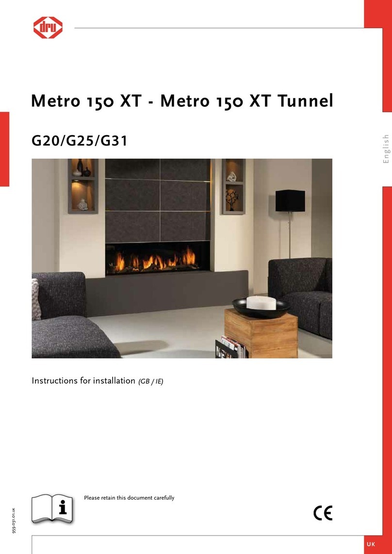Dru Metro 150 XT User manual