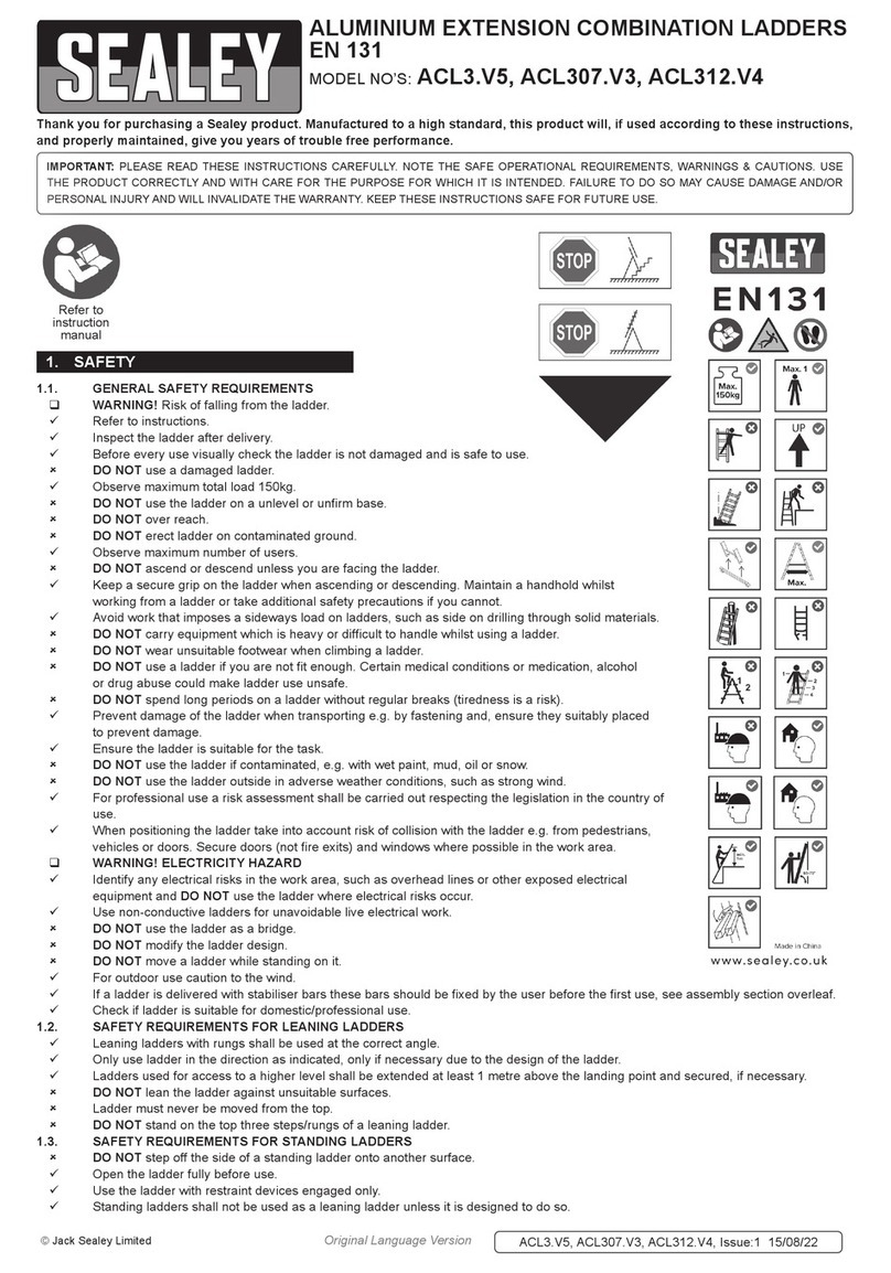 Sealey ACL3.V5 User manual