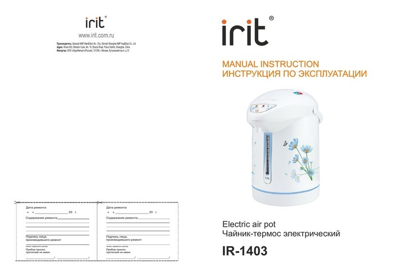 IRIT IR-1403 Manual instruction