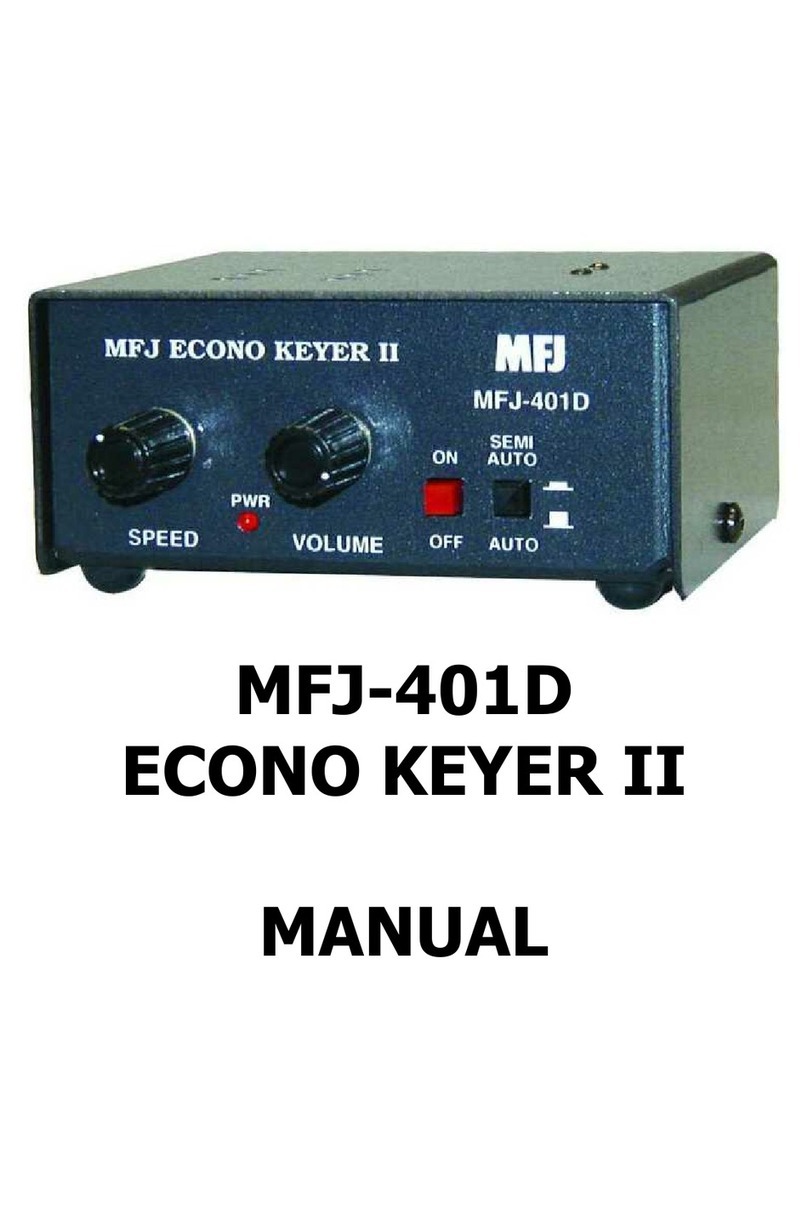 MFJ ECONO KEYER II manual