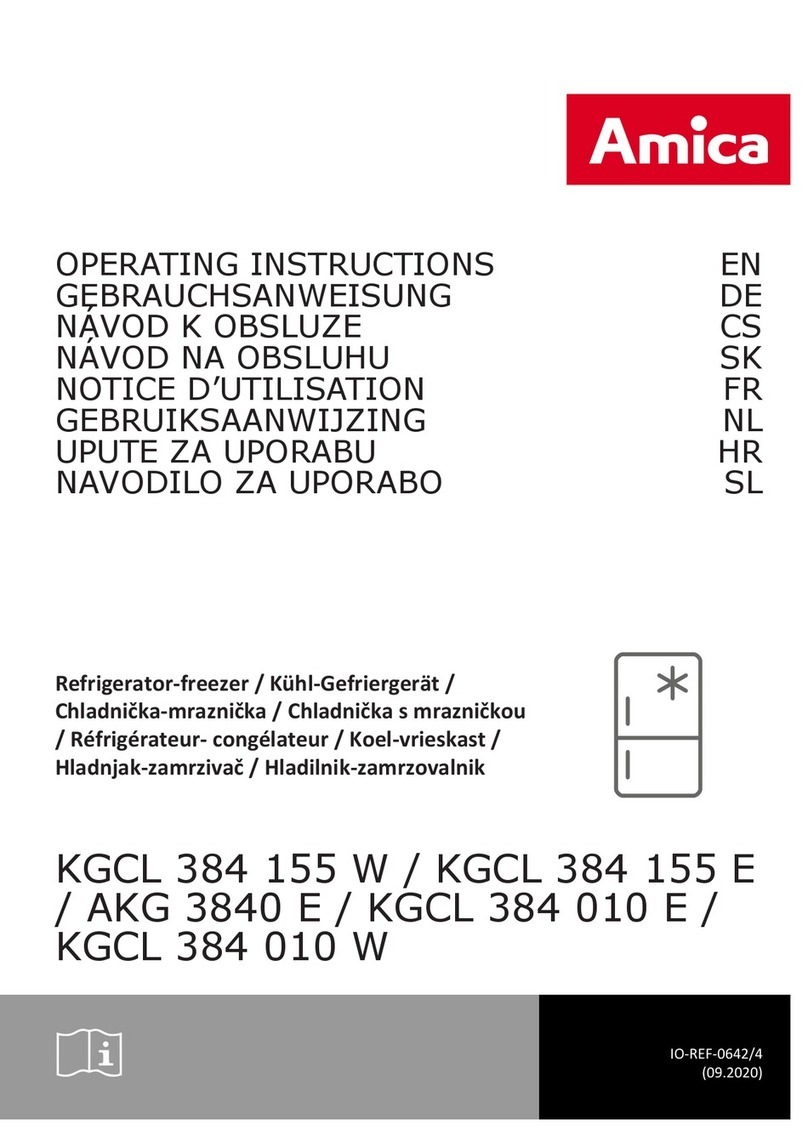 Amica KGCL 384 155 W operating instructions