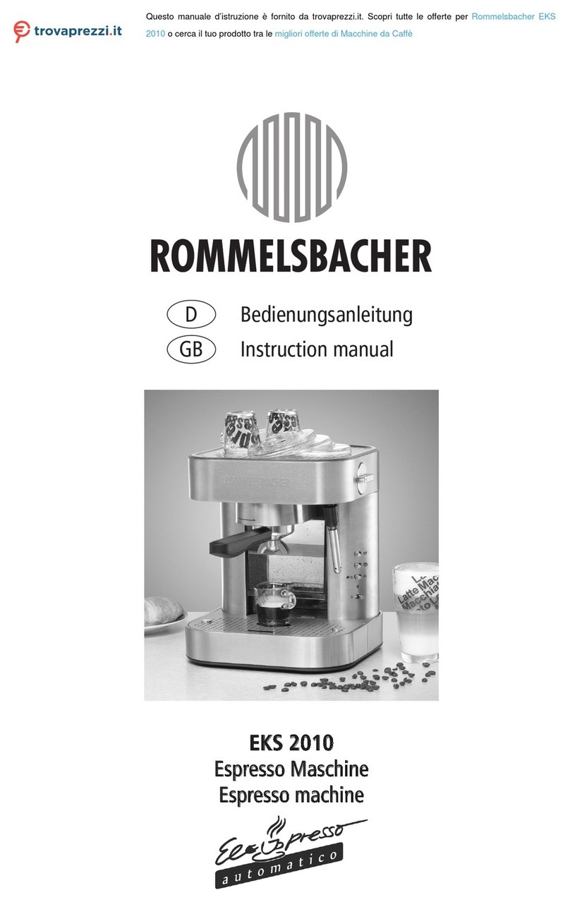 Rommelsbacher EKS 2010 instruction manual