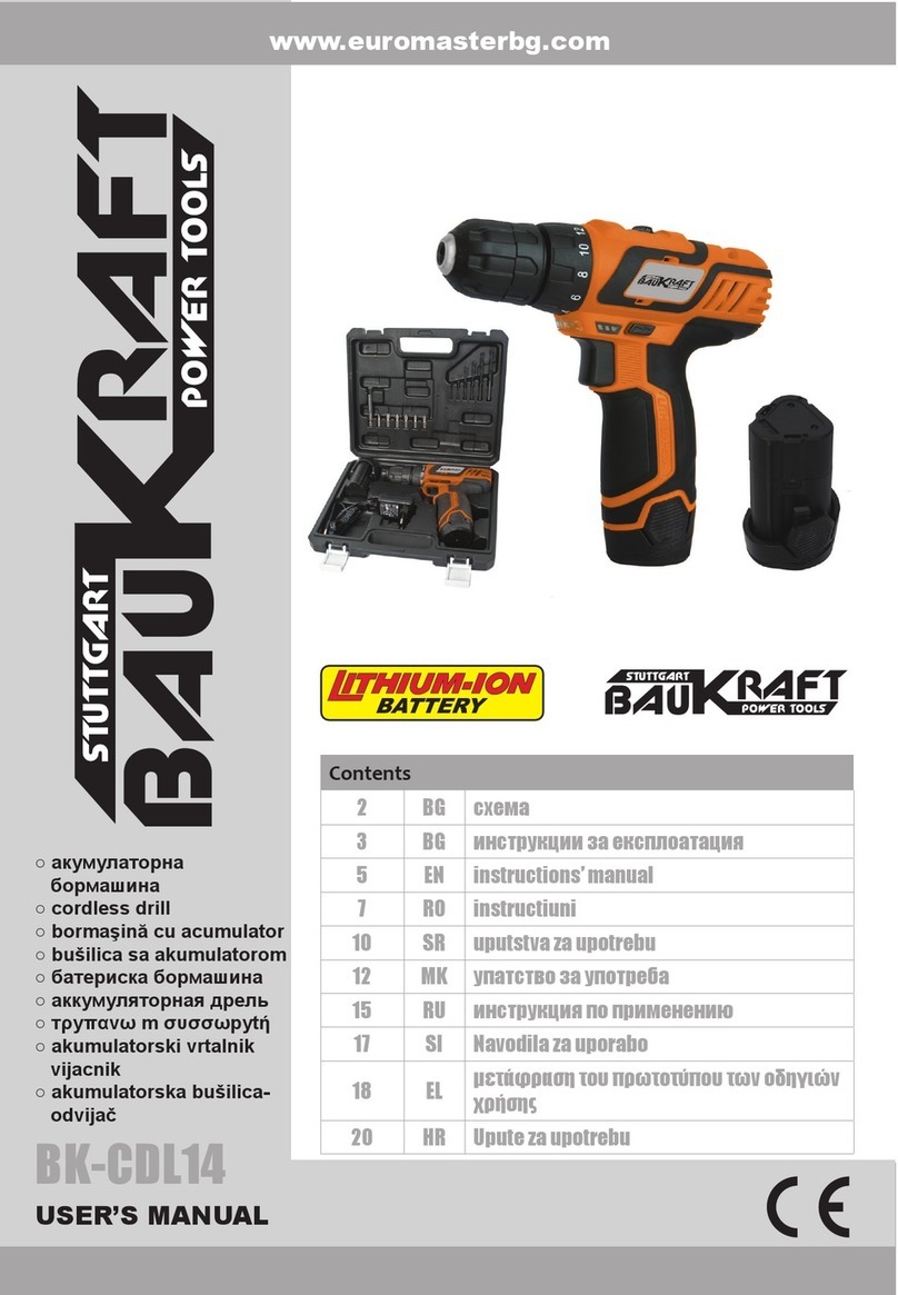Baukraft BK-CDL14 user manual