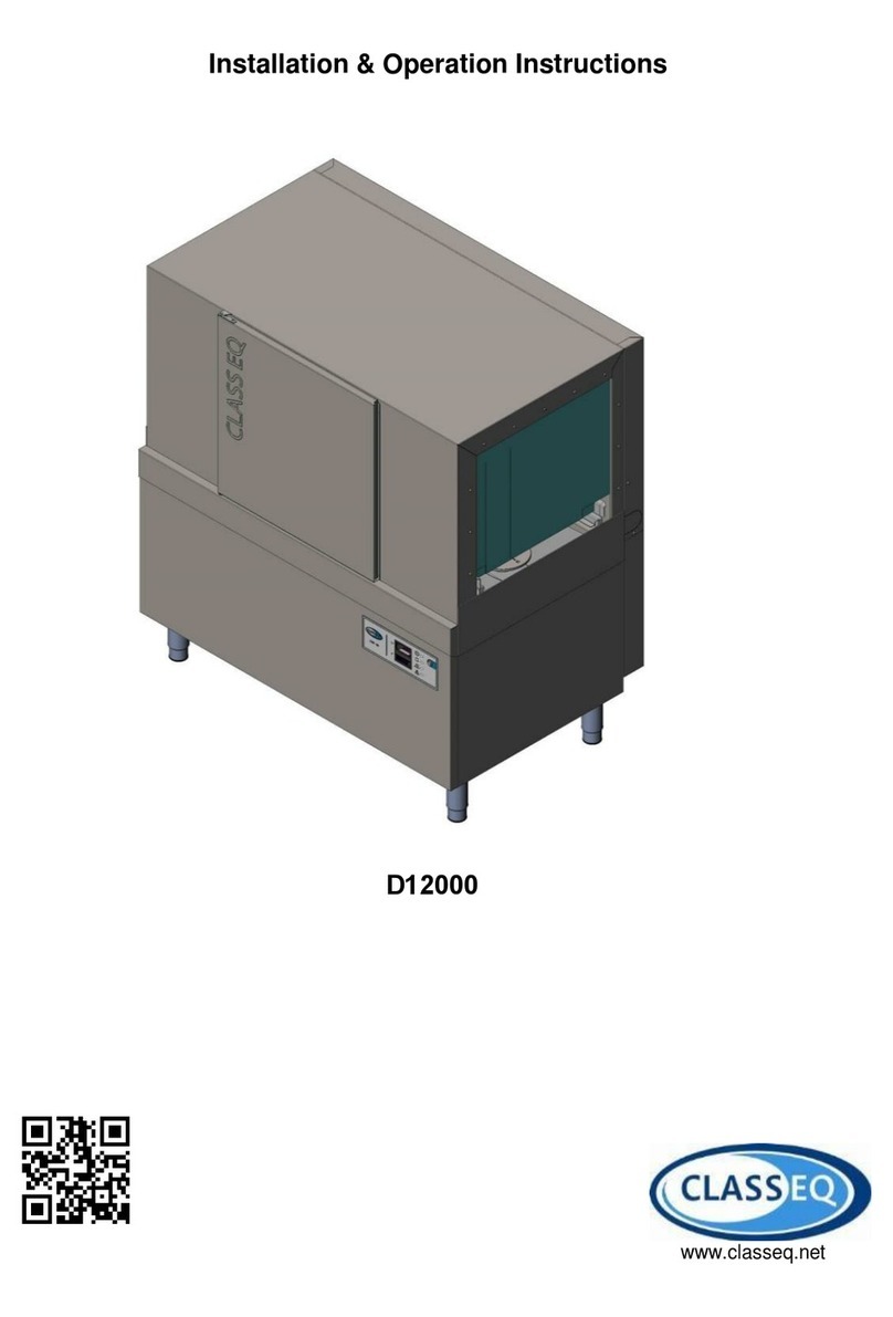 Classeq D12000 Installation & operation instructions