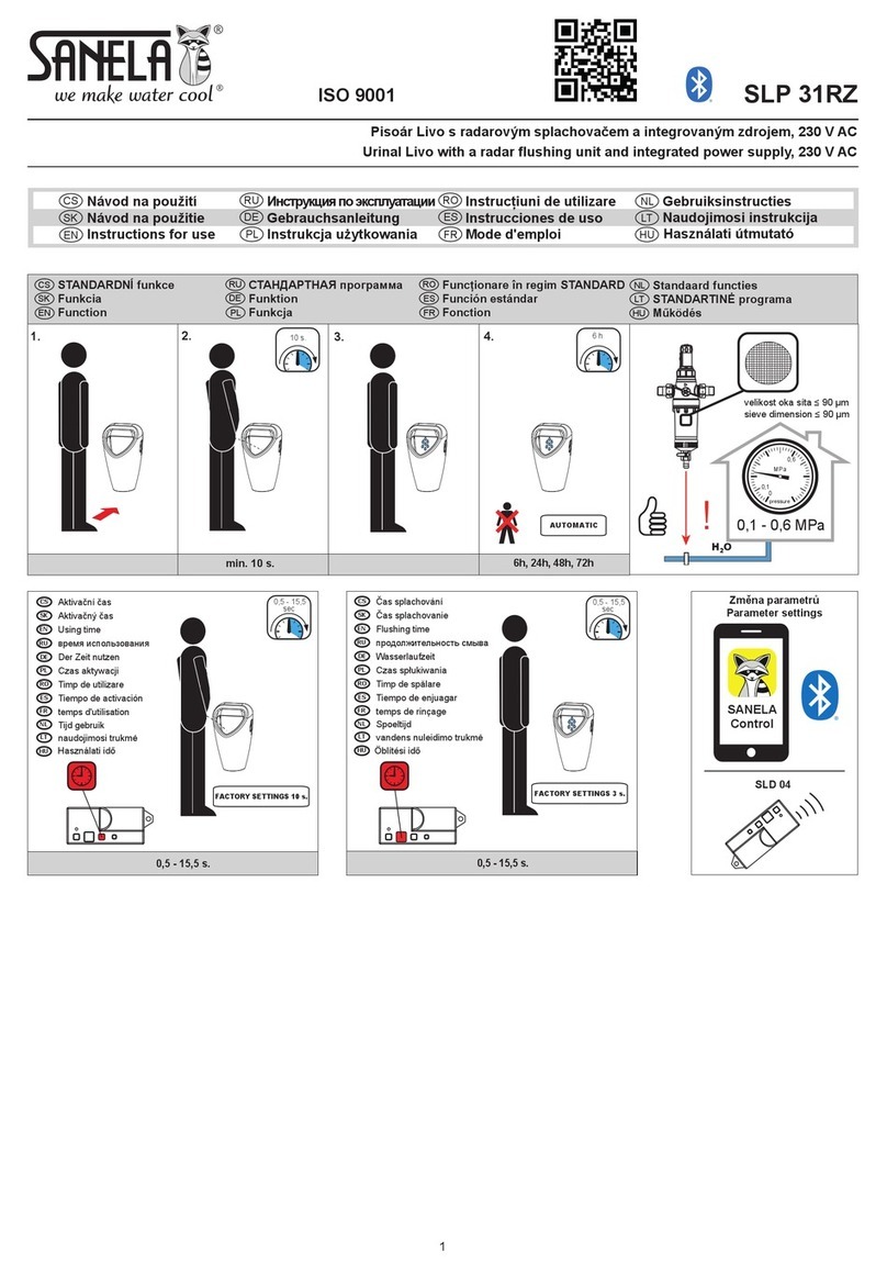 Sanela SLP 31RZ 01315 Instructions for use