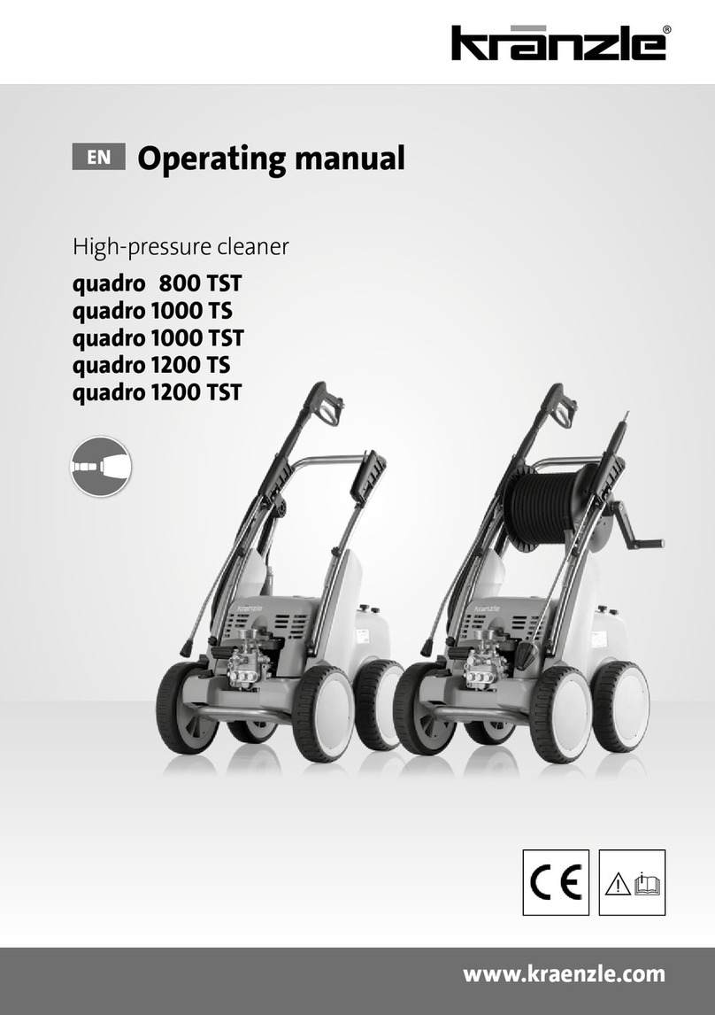 Kränzle quadro 800 TST operating manual
