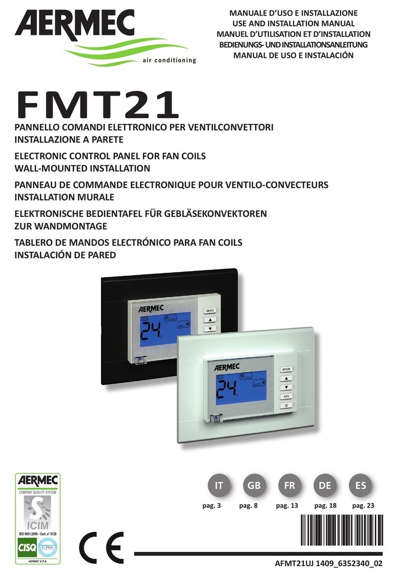 AERMEC FMT21 Technical specifications