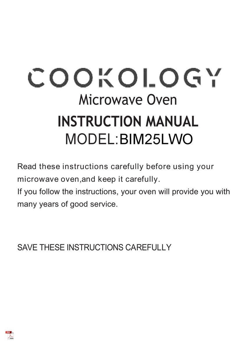 Cookology BIM25LWO instruction manual