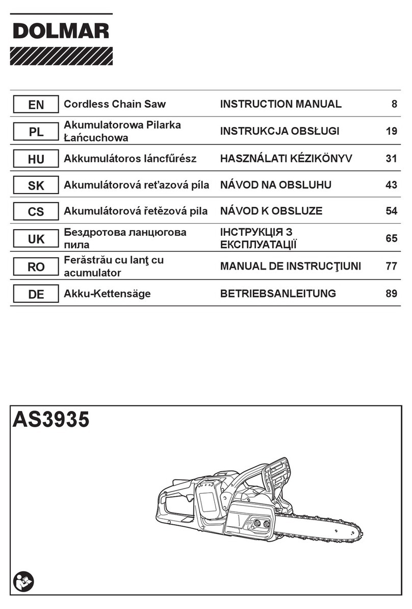 Dolmar AS3935 User manual Dolmar AS3935 User manual