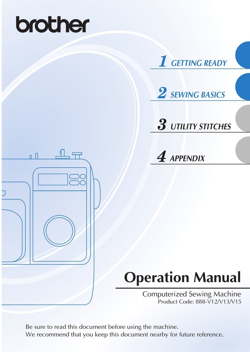 Brother 888-V13 User manual