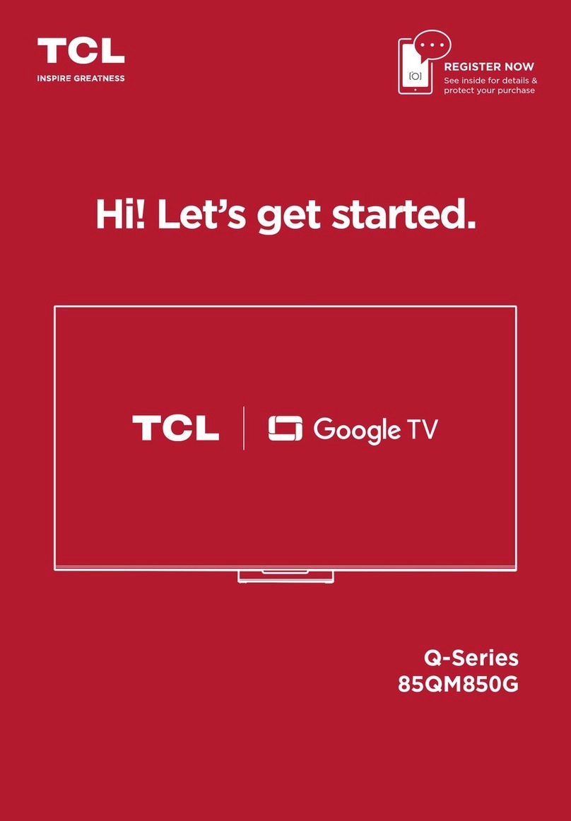 TCL 85QM850G User manual