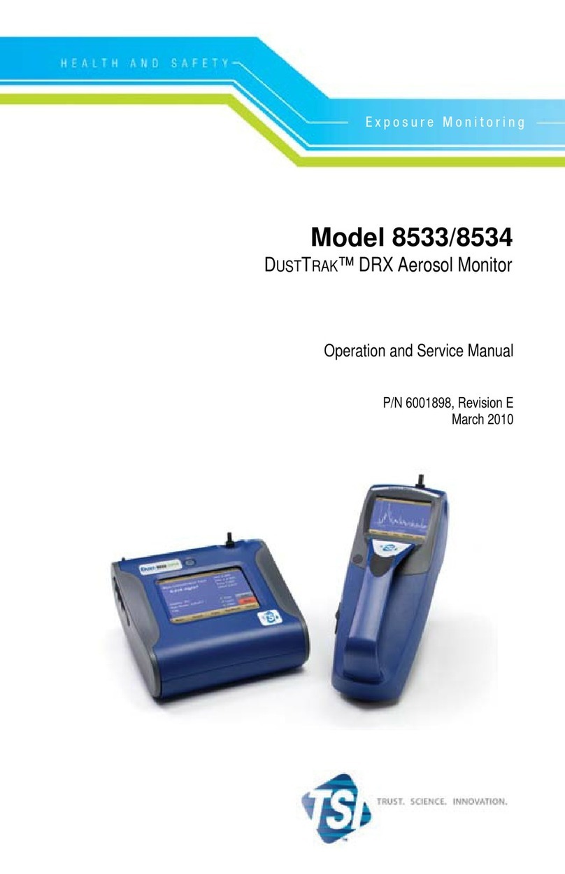TSI Instruments DUSTTRAK 8533 Installation instructions TSI Instruments DUSTTRAK 8533 Installation instructions