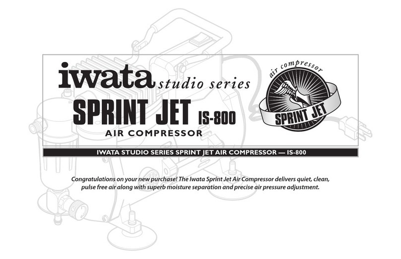 Iwata STUDIO SERIES Assembly instructions
