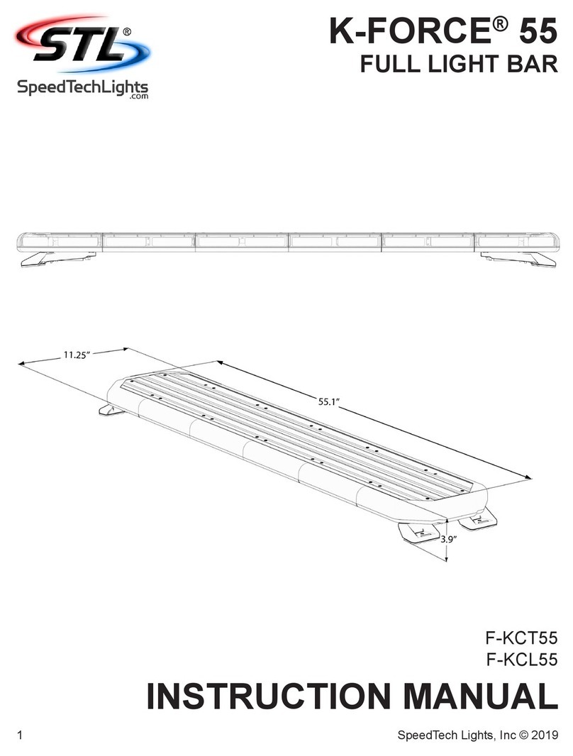 SpeedTech Lights K-FORCE 55 instruction manual