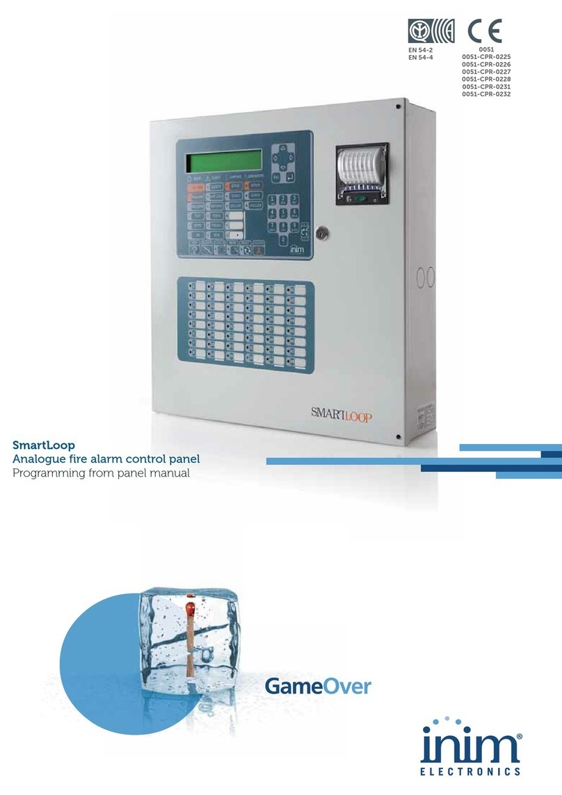 INIM SMARTLOOP 0051-CPR-0225 manual