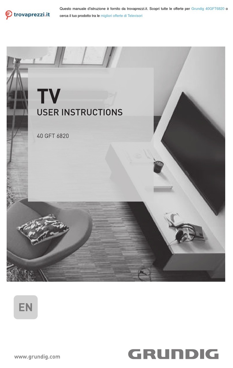Grundig 40 GFT User manual