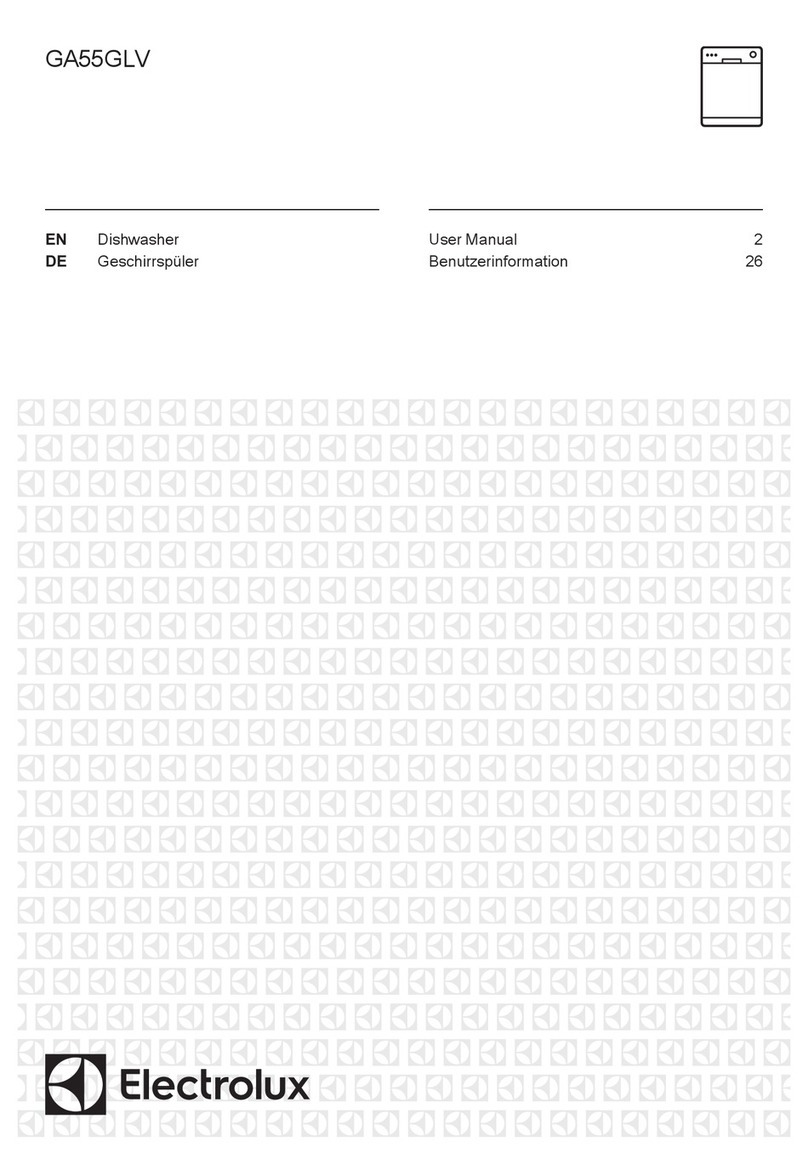 Electrolux GA55GLV User manual