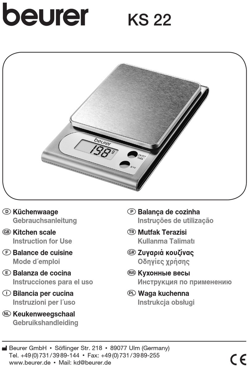 Beurer KS 22 User manual
