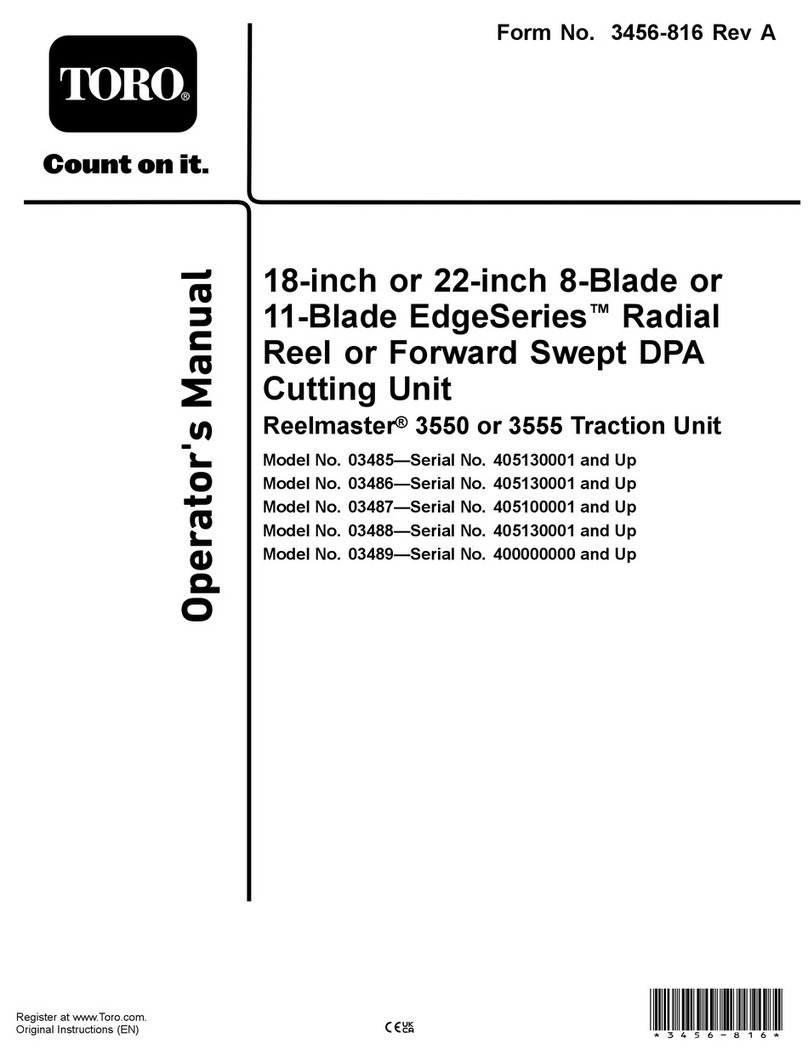 Toro 03489 Operator's manual