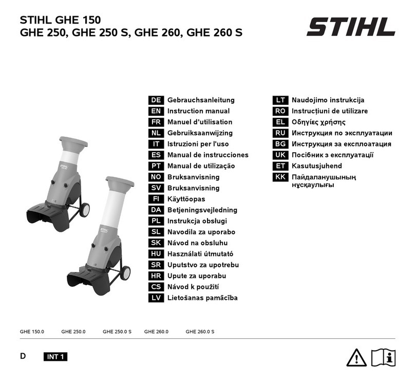 Stihl GHE 150.0 User manual