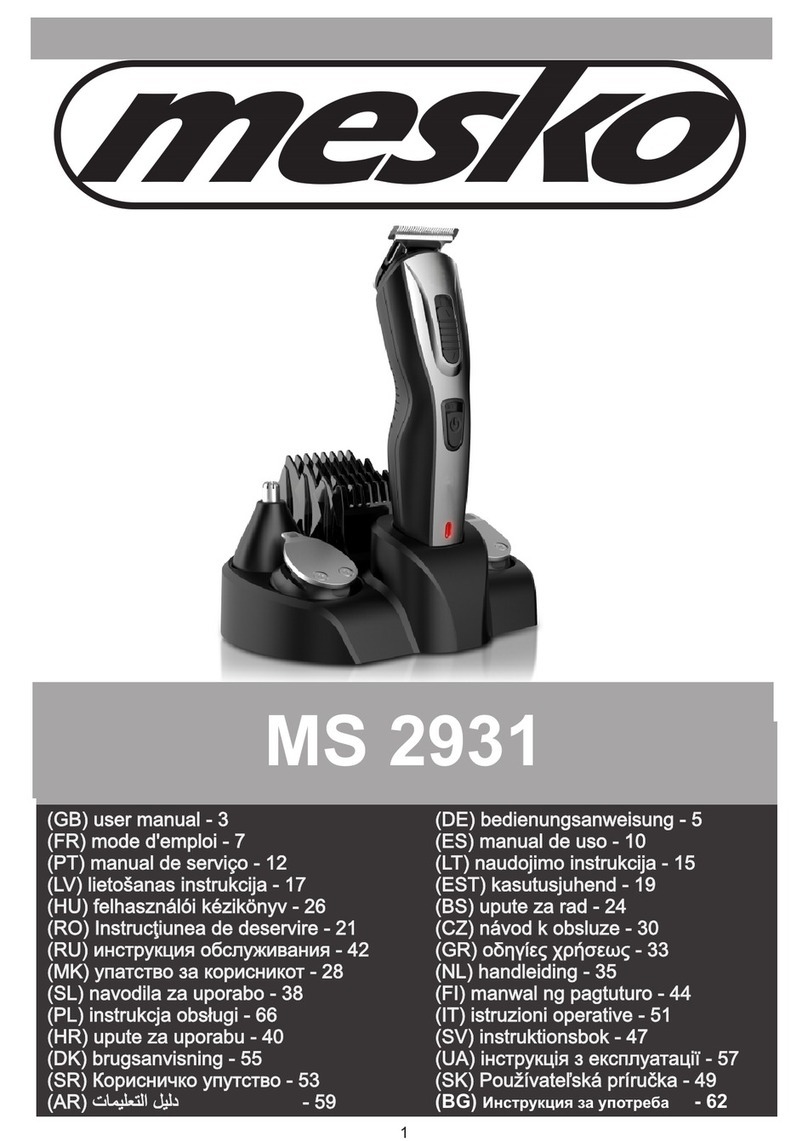 Mesko MS 2931 user manual
