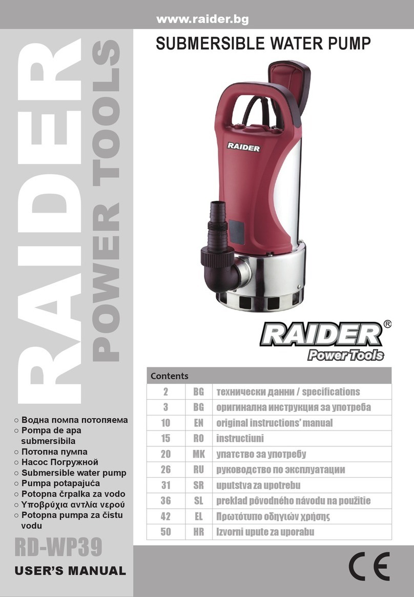 Raider RD-WP39 User guide