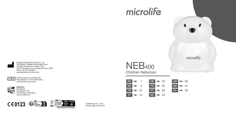 Microlife NEB400 User manual