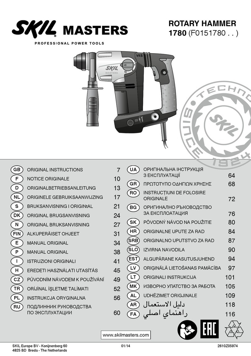 Skil 1780 User manual