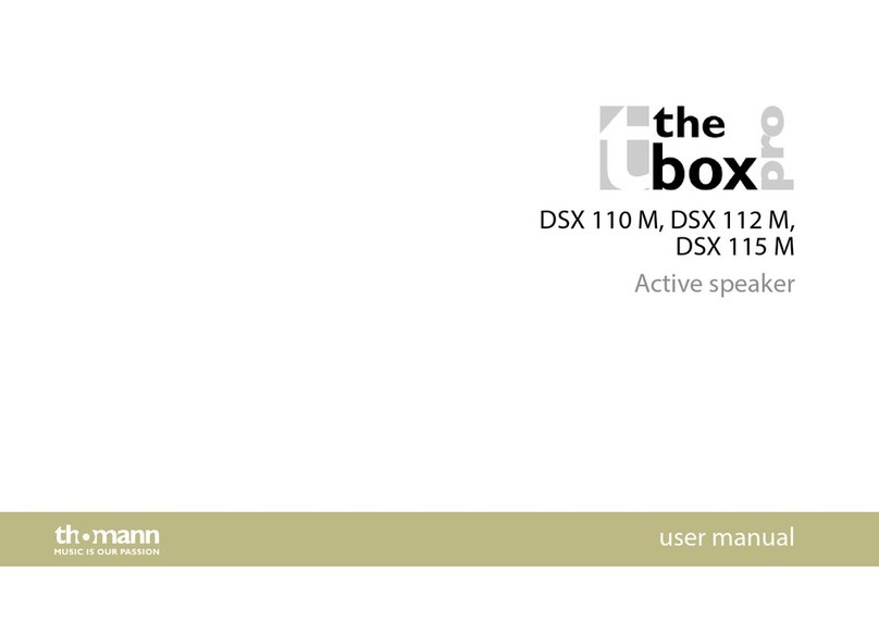 thomann The Box Pro DSX 110 M User manual