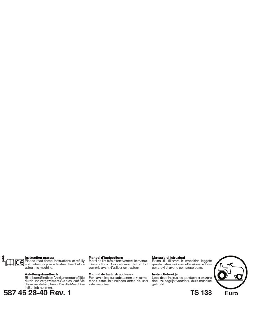 Husqvarna TS 138 Euro instruction manual