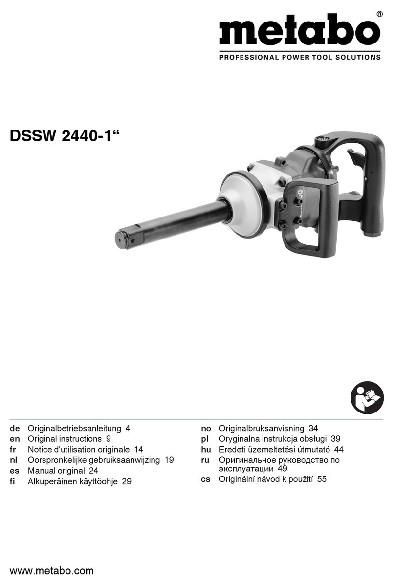 Metabo DSSW 2440-1 User manual
