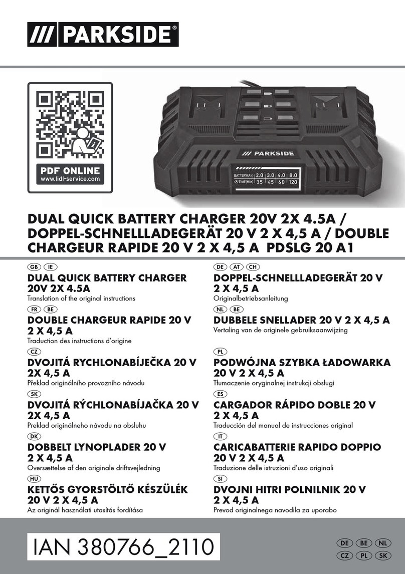 Parkside 380766 2110 manual