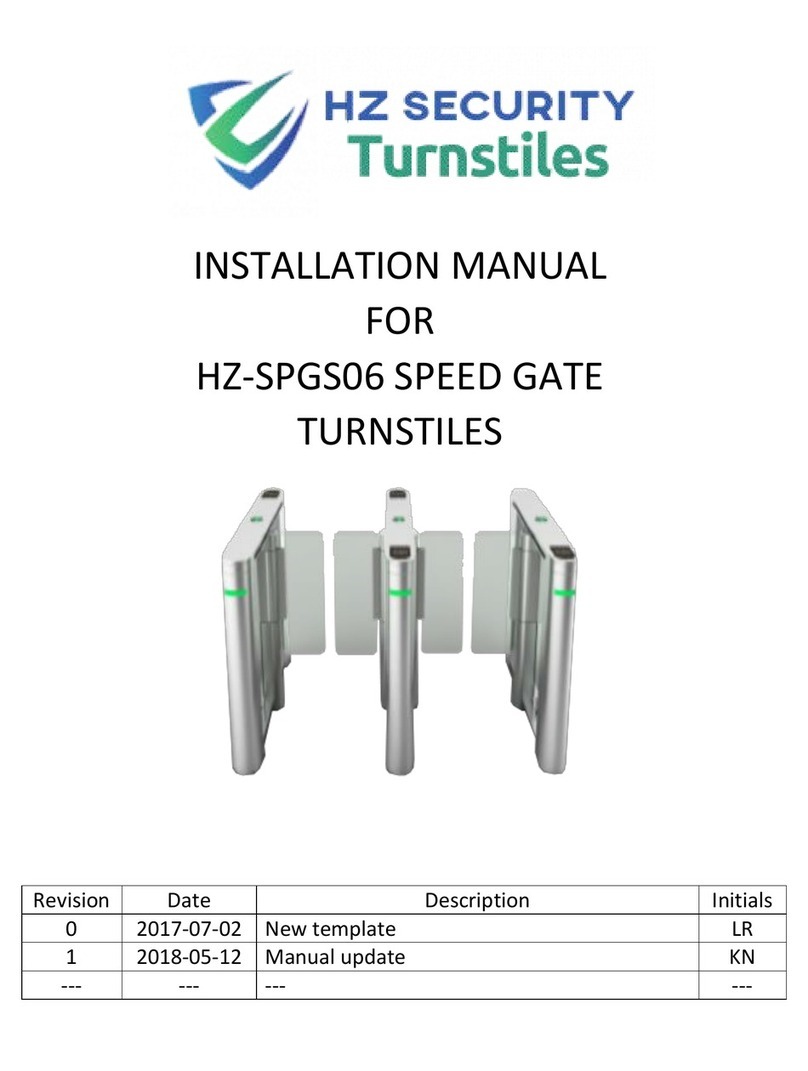 HZ Security HZ-SPGS06 User manual