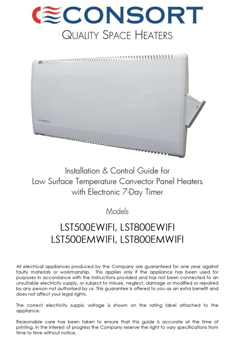 Consort LST500EWIFI Installation & Control Guide Consort LST500EWIFI Installation & Control Guide
