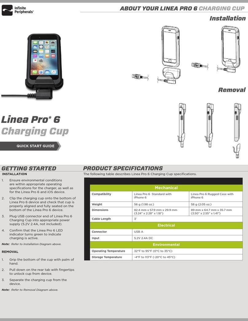 Infinite Peripherals LINEA PRO 6 quick start guide