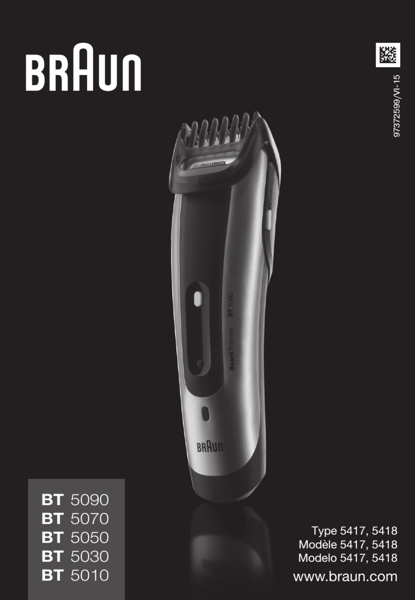 Braun BT 5070 User manual