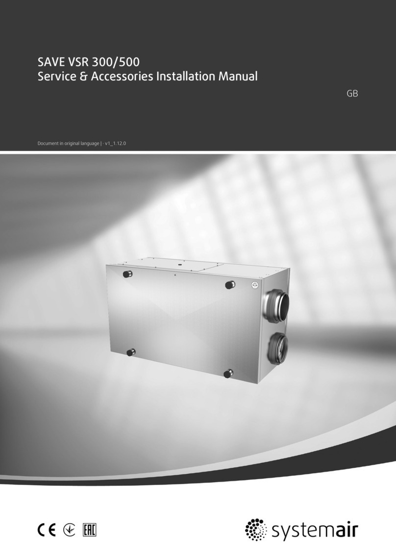 System air VSR 300 User manual