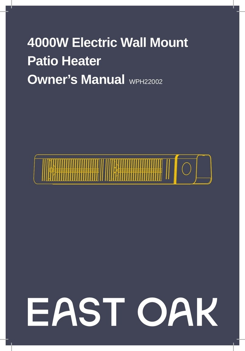 EAST OAK WPH22002 owner's manual