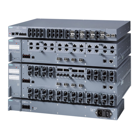 Siemens SIMATIC NET SCALANCE XR-500 operating instructions