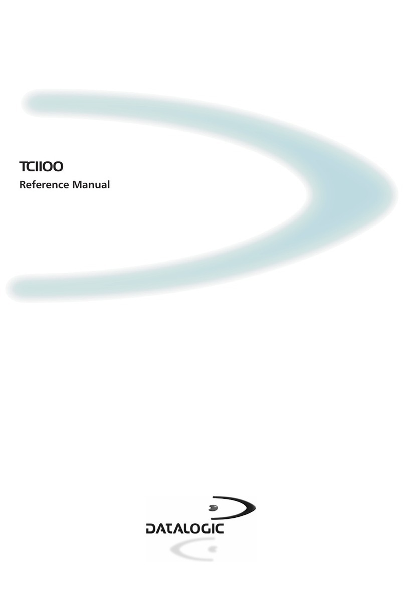 Datalogic TC1100 Reference manual