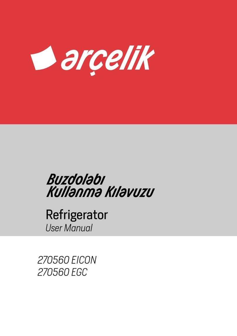 arcelik 270560 EGC User manual