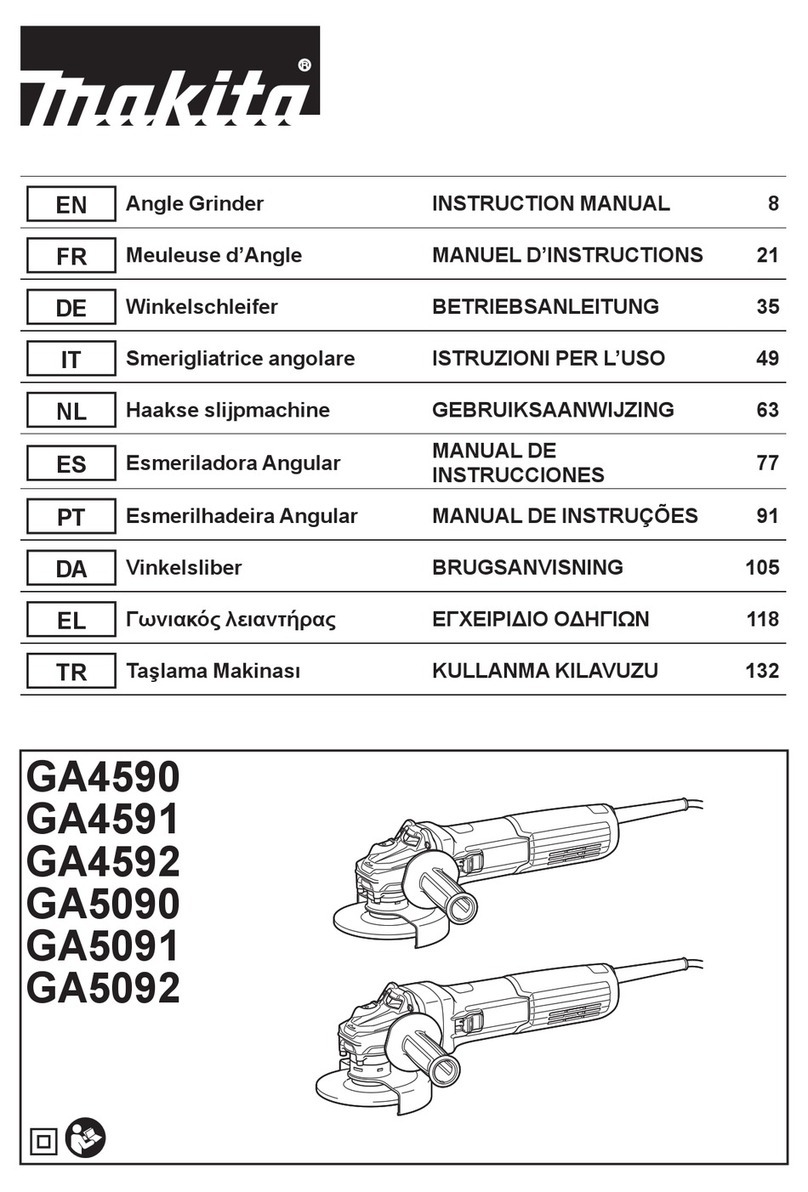 Makita GA4590 User manual Makita GA4590 User manual